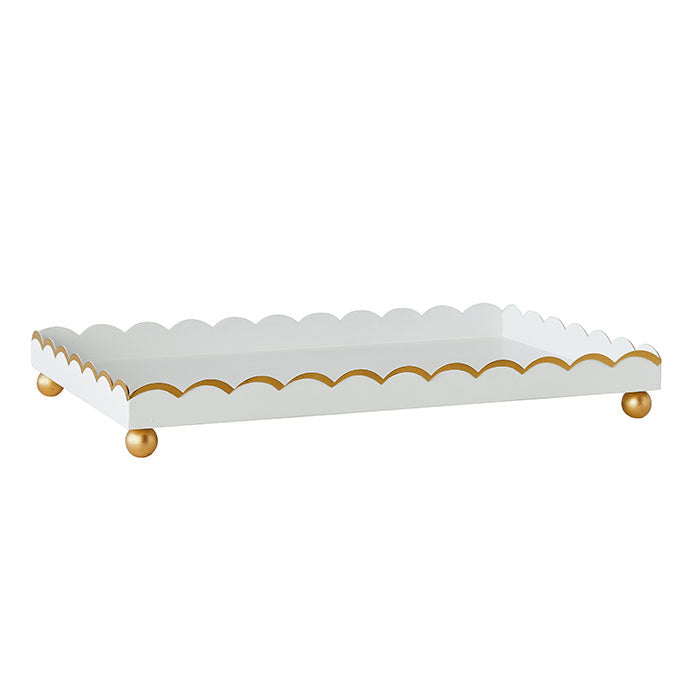 Cece Scalloped Mini Tray