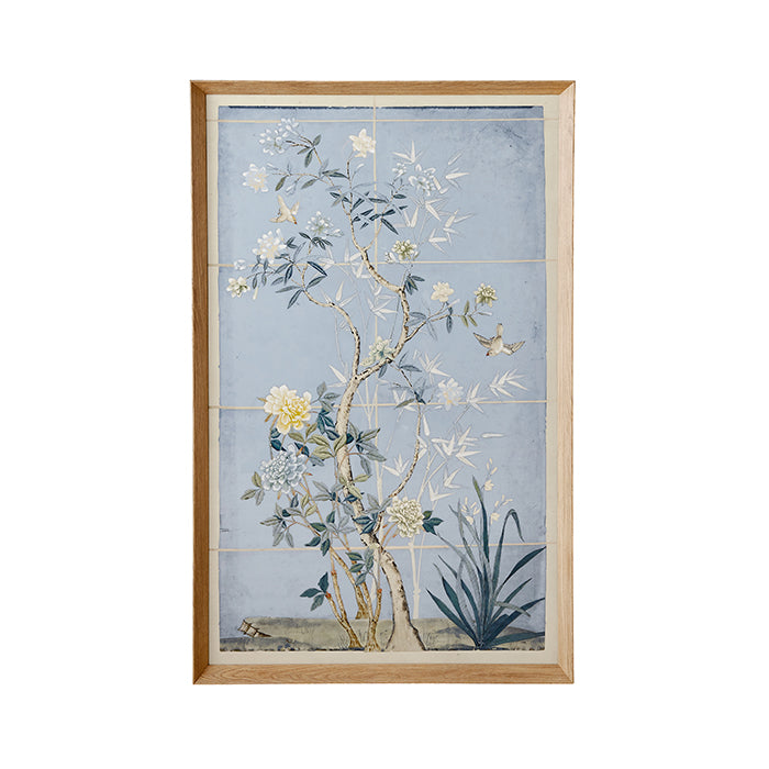 Chinoiserie Panels in Soft Blue I