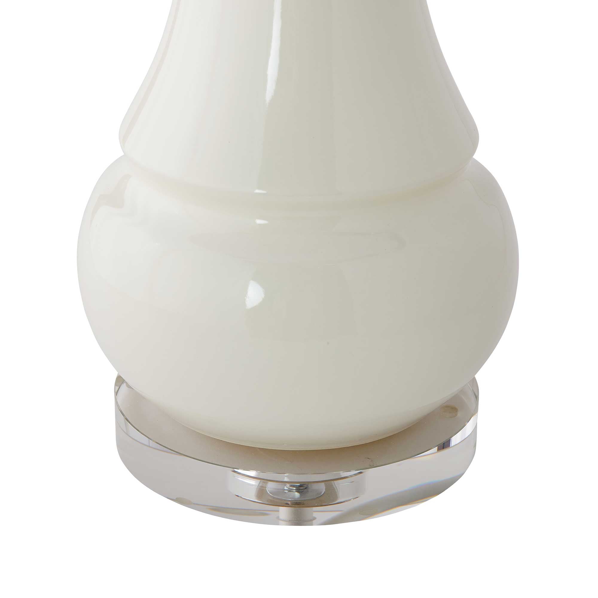 Claire Lamp in White