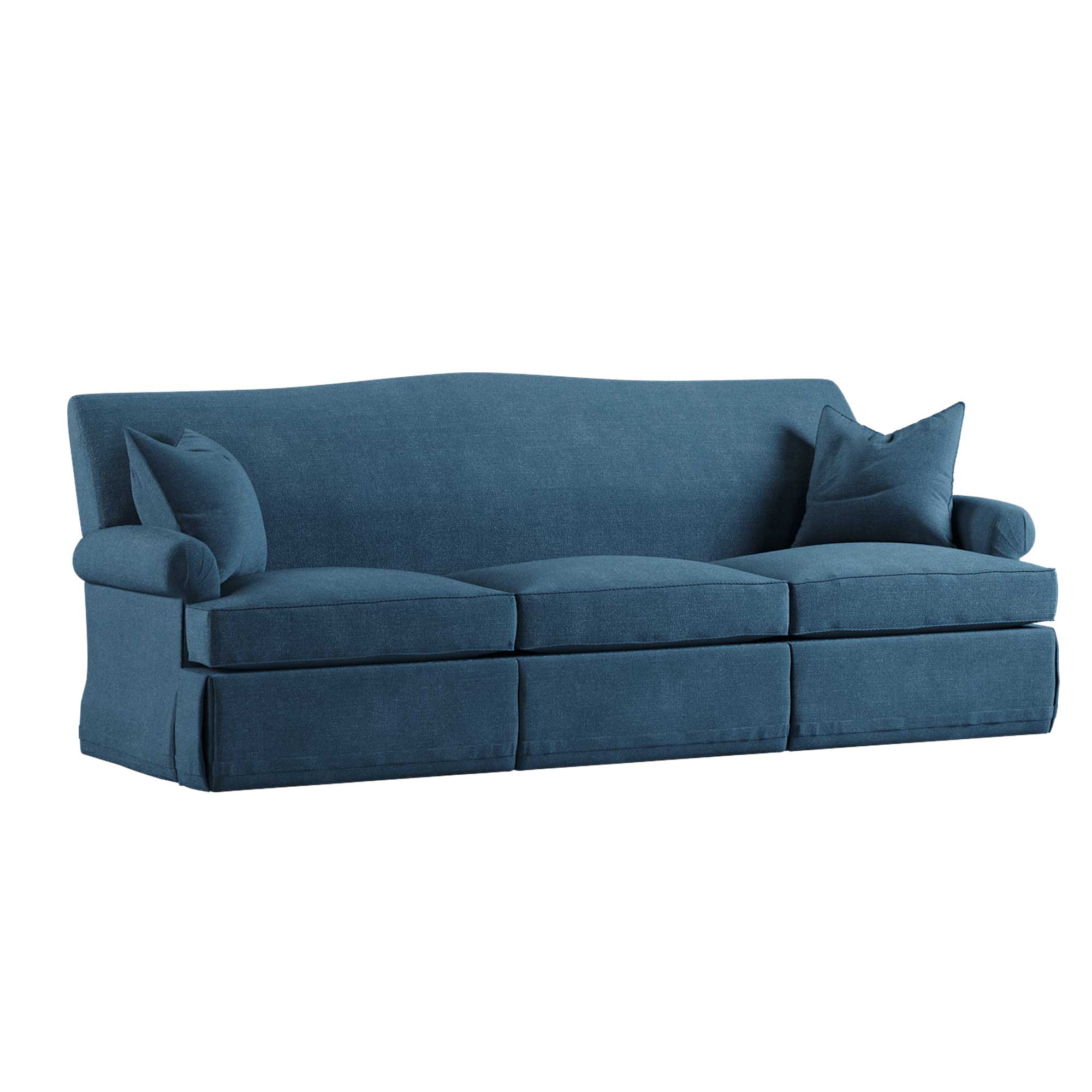 Cobalt Blue Amelia Dressmaker Sofa