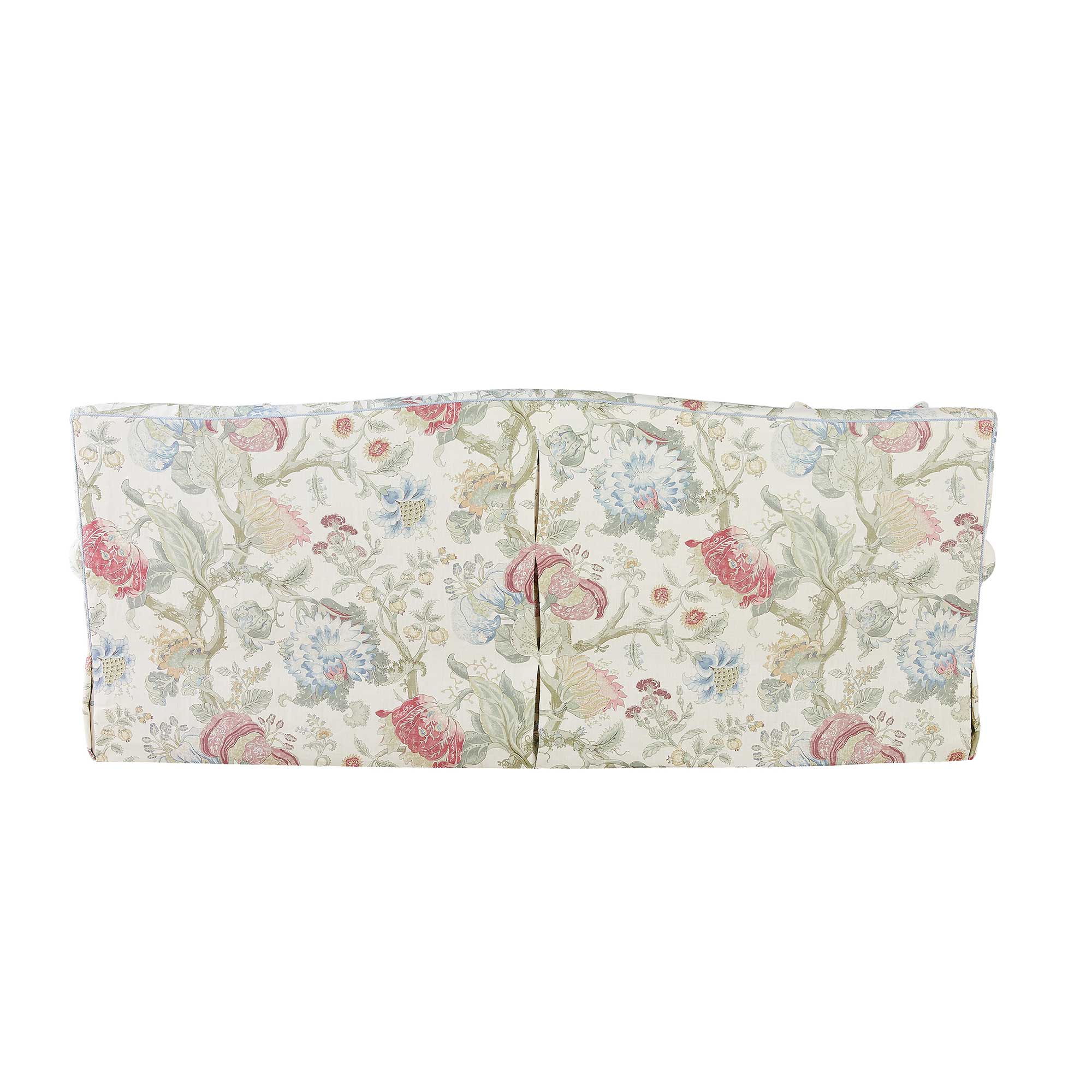 Back of Iris Floral Amelia Dressmaker Sofa