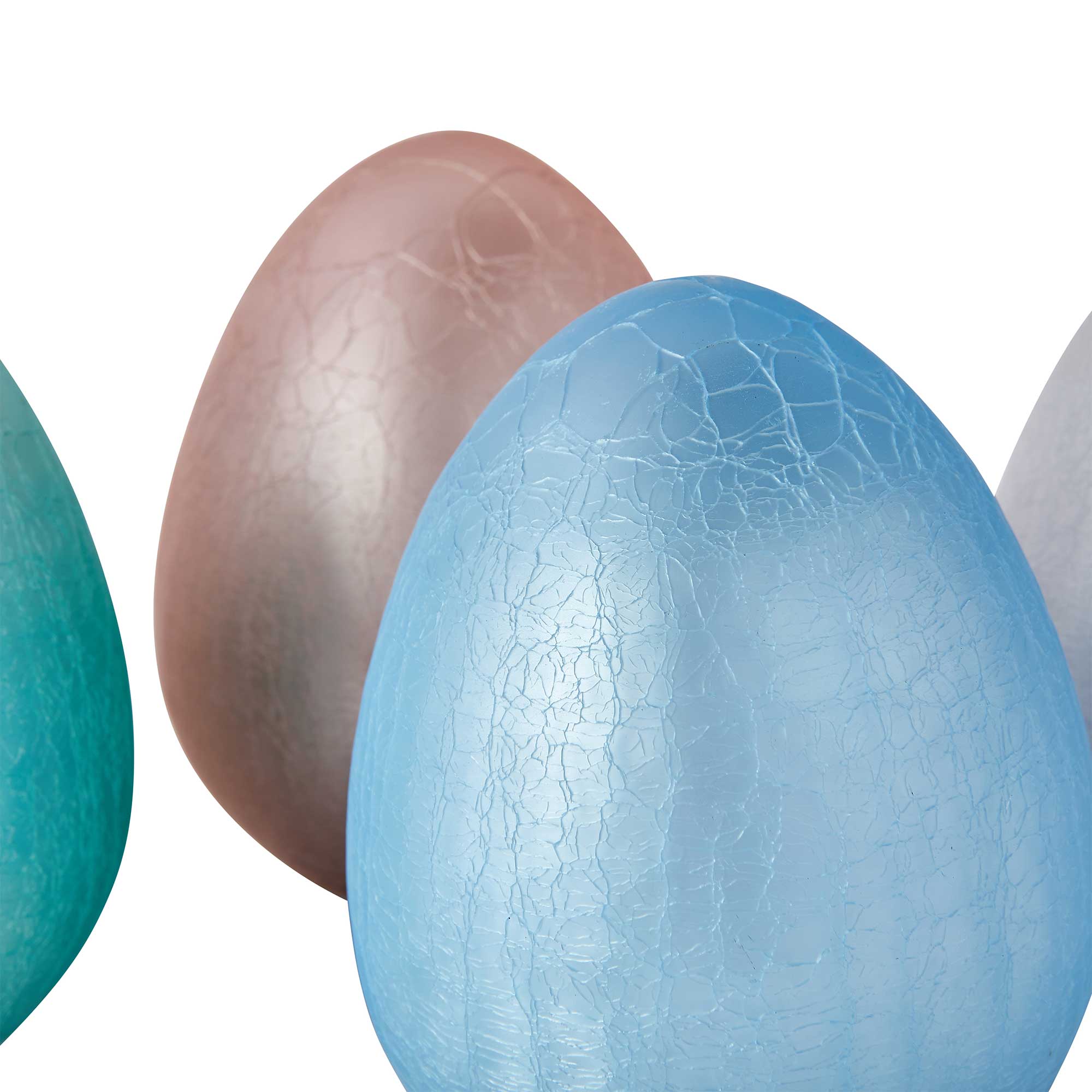 Crackle Detail on Small Easter Egg Set