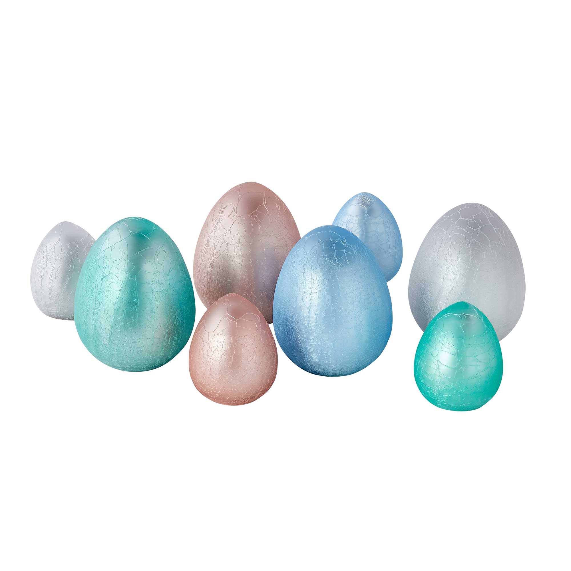 Large Crackle Easter Egg Set