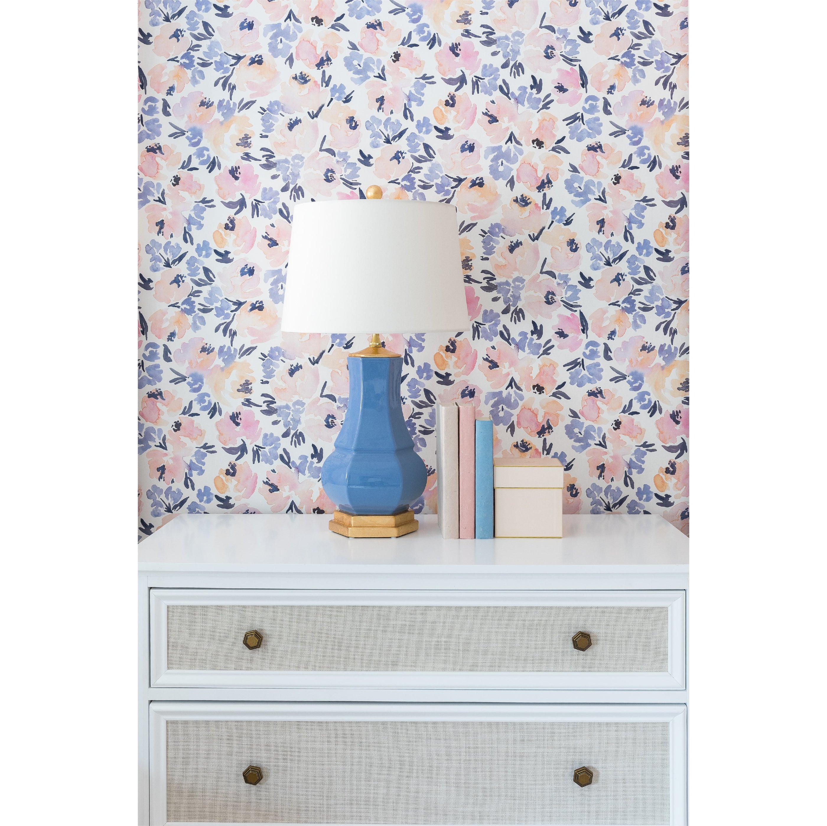 Lucille Lamp in French Blue