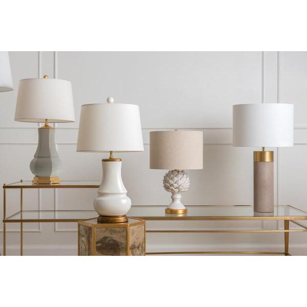 Lily Lamp in Ivory