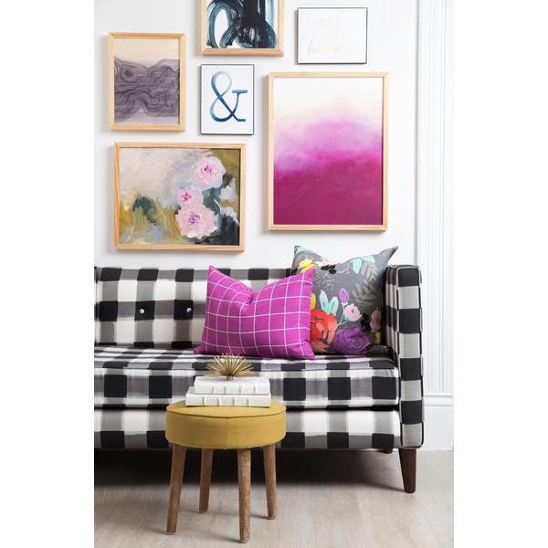 Fuchsia Ombré Print
