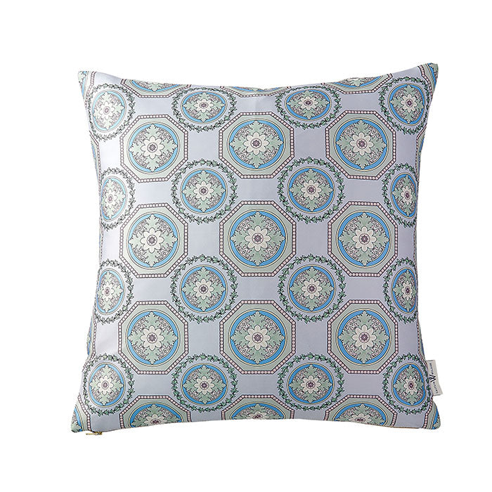 Ciel Geometric Floral Pillow