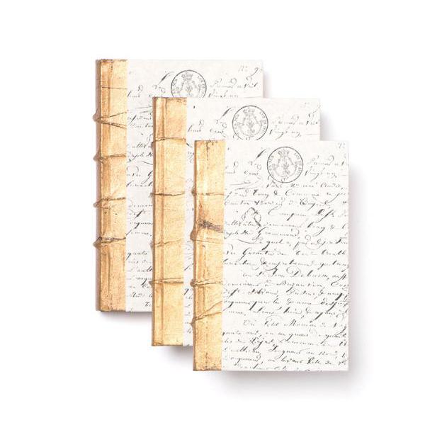 Gold Leaf Decorative Book Set Covers
