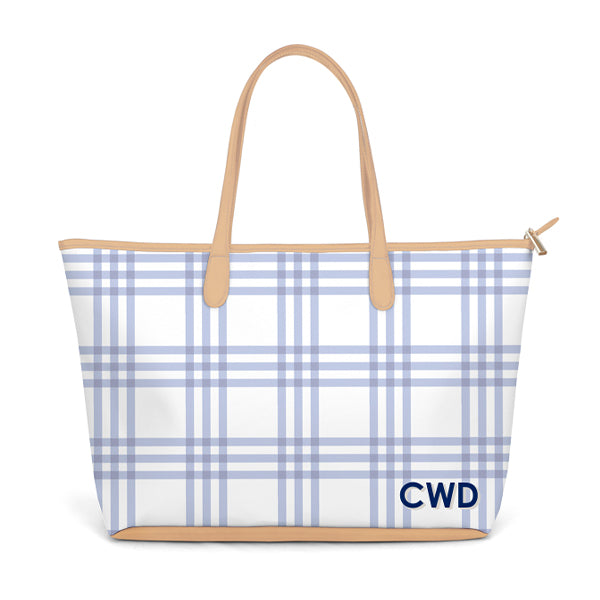 St. Anne Diaper Bag in Eventide Grande Plaid