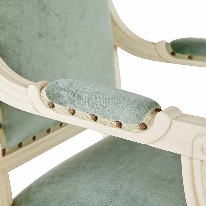 Genevieve Arm Chair in Green