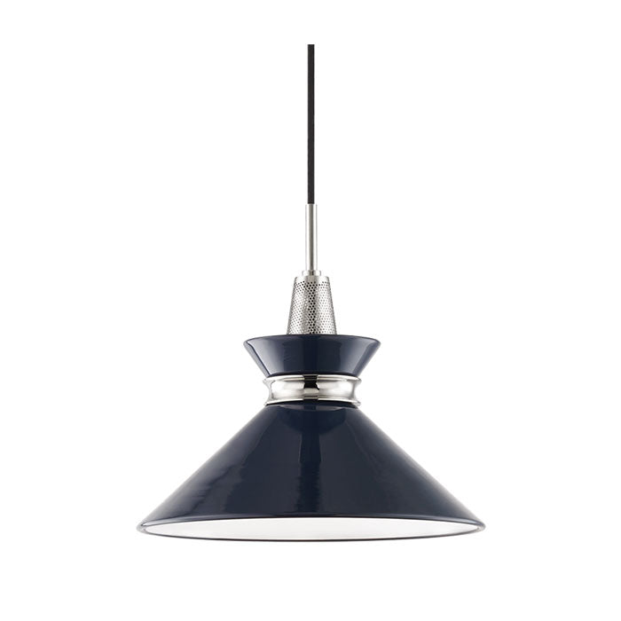 Gianna Small Pendant in Polished Nickel