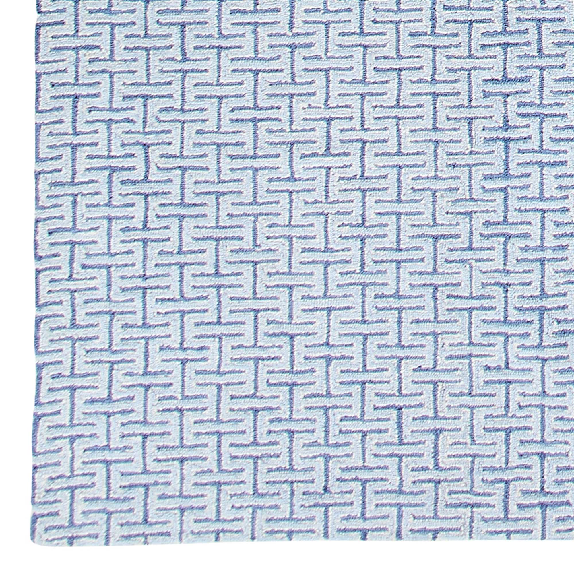 Henry Rug in French Blue