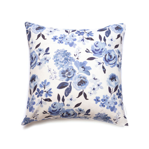 Blue Highland Floral Pillow