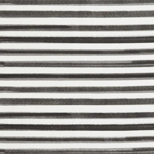 Black Hawthorne Stripe Fabric 
