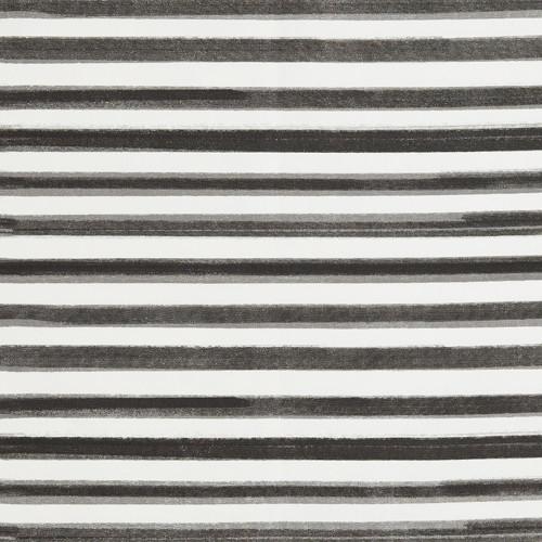Black Hawthorne Stripe Fabric 