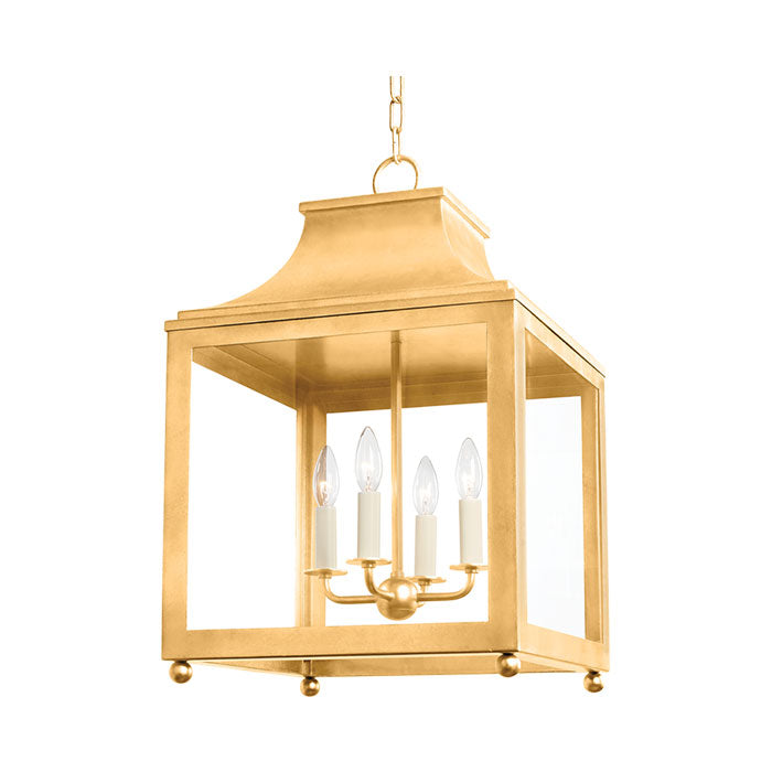Jennings Large Lantern in Gold Leaf