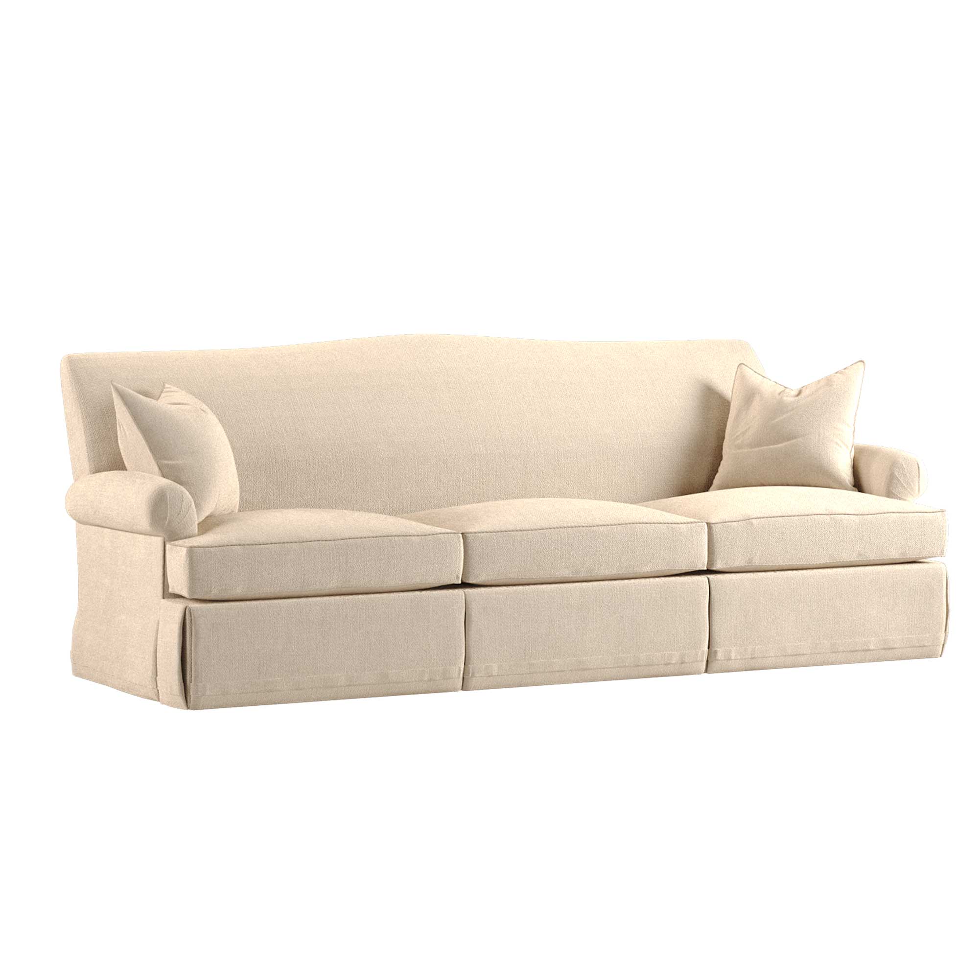 Lace Neutral Amelia Dressmaker Sofa