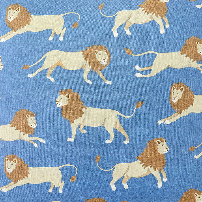 Leopold in Royal Lion Fabric Swatch