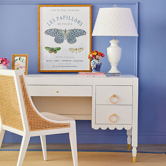 Lila Scalloped Desk