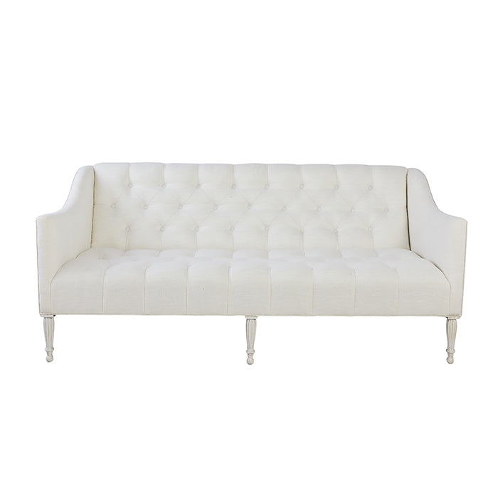 Begonia White Settee