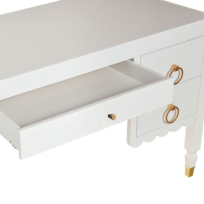 Lila Scalloped Desk