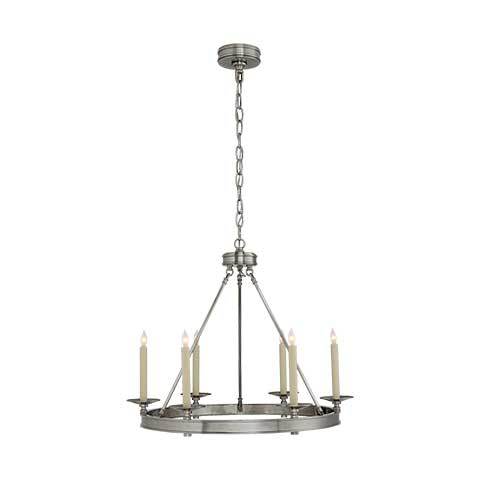 Launceton Small Ring Chandelier in Antique Nickel