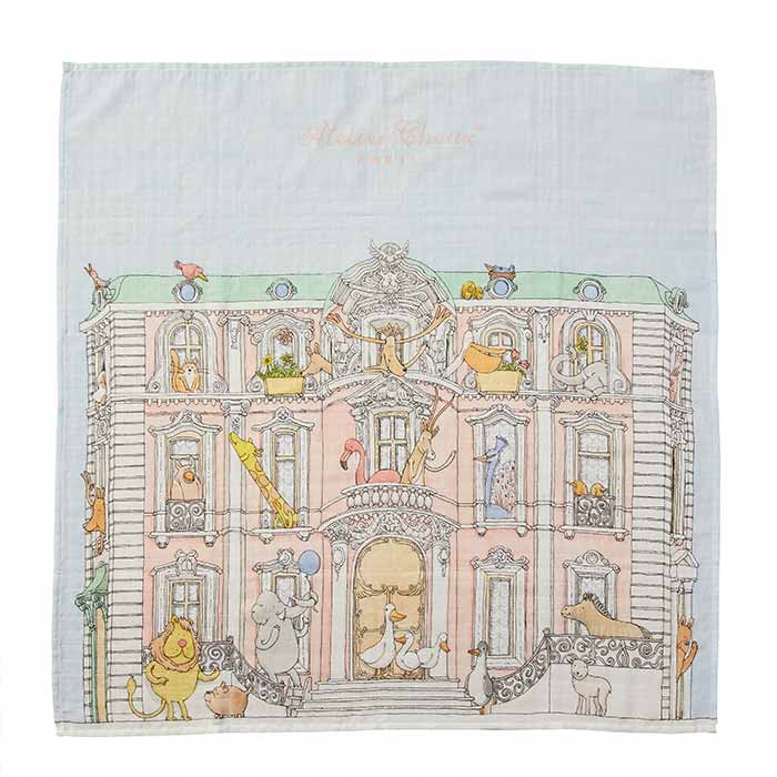 Atelier Choux Carré Monceau Maison Swaddle