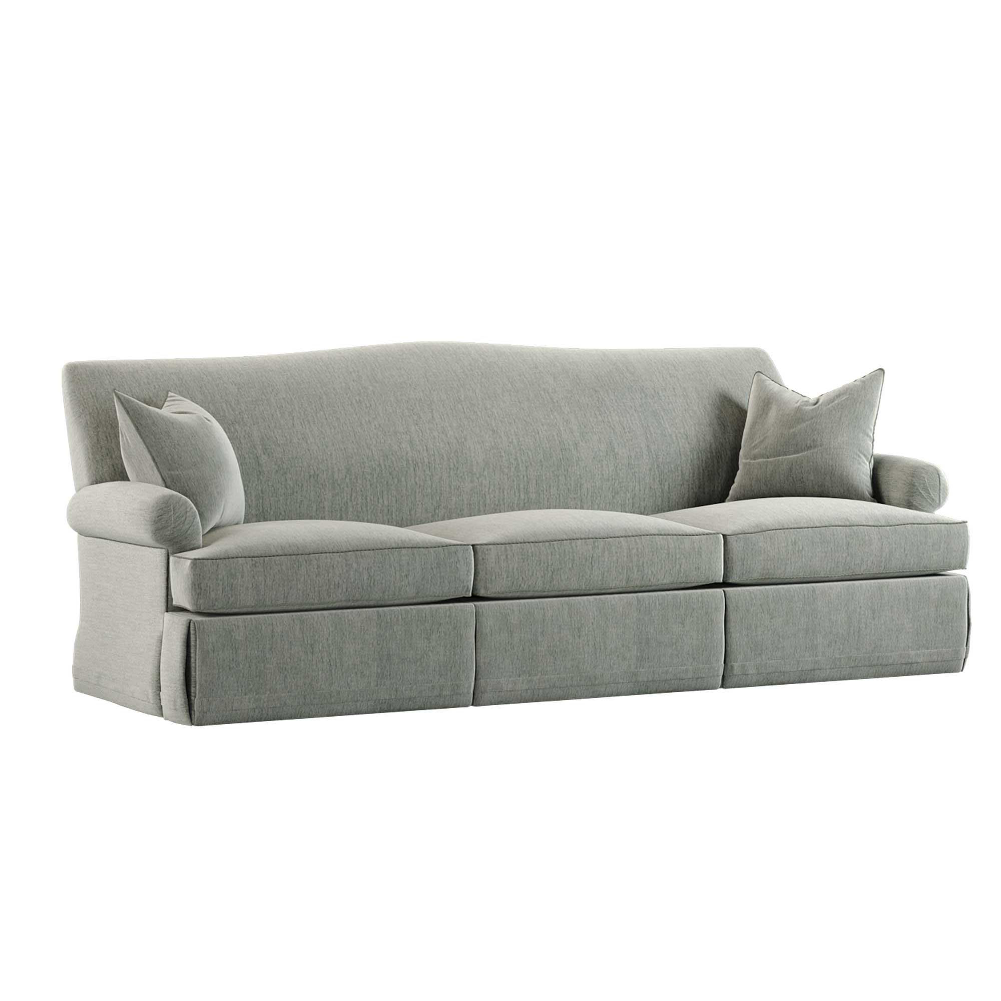 Mystic Grey Amelia Dressmaker Sofa