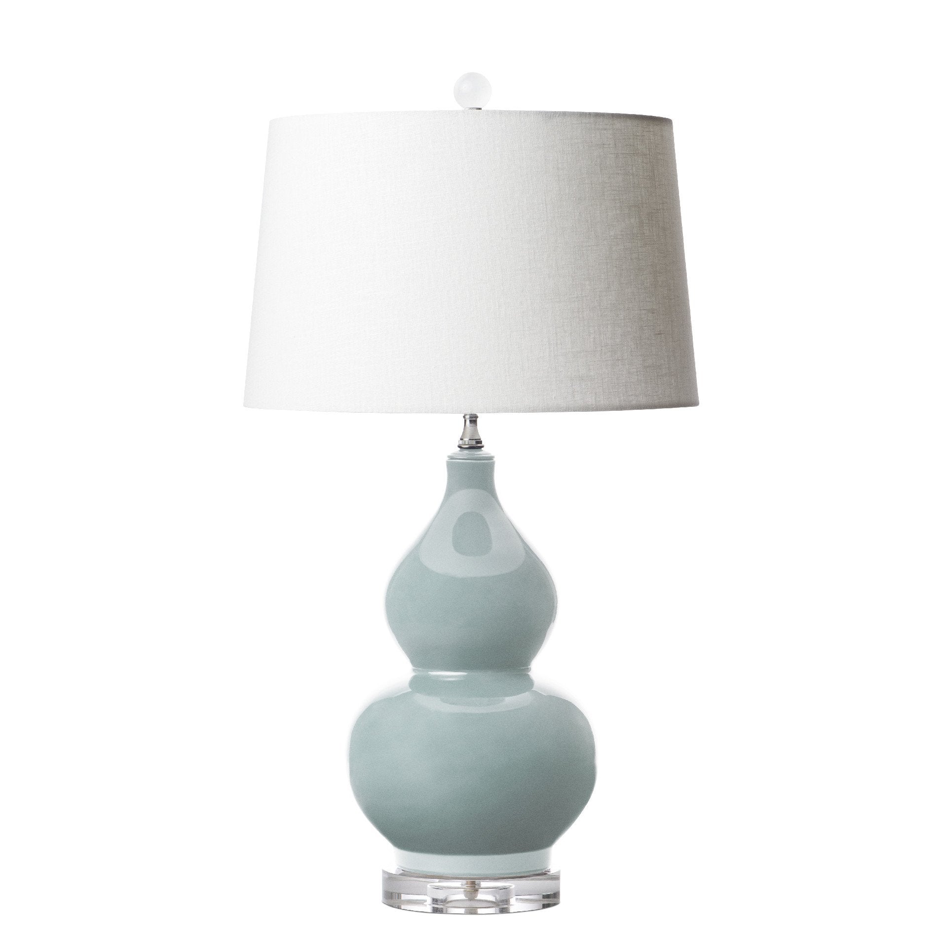 Double Gourde Lamp in Mist