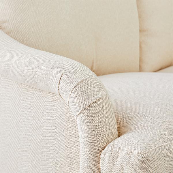 Sloped Arms on Natalie Sofa
