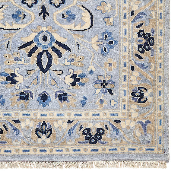 Farah in Soft Blue Rug Sample