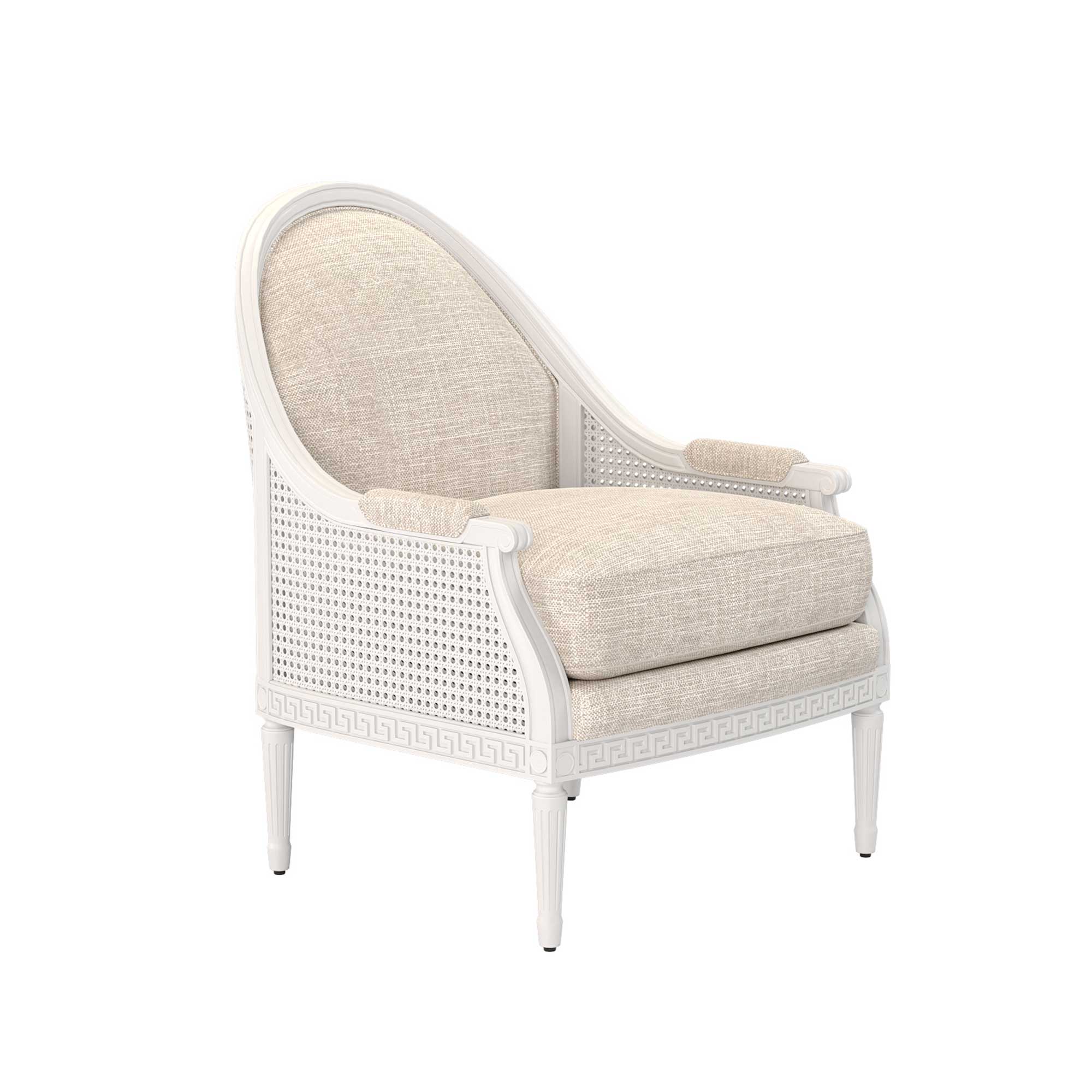 Rose Cane Back Chair