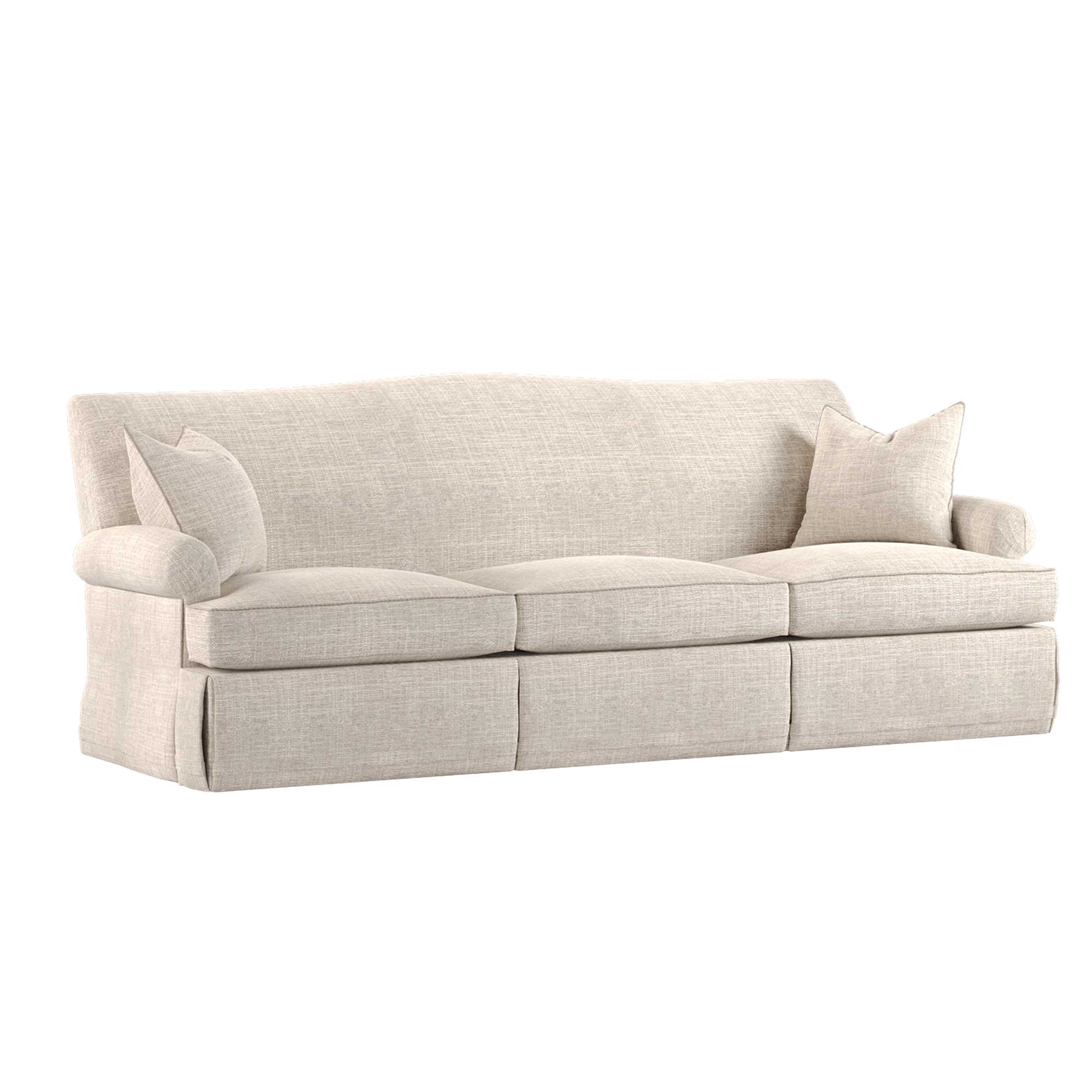 Oats Neutral Amelia Dressmaker Sofa