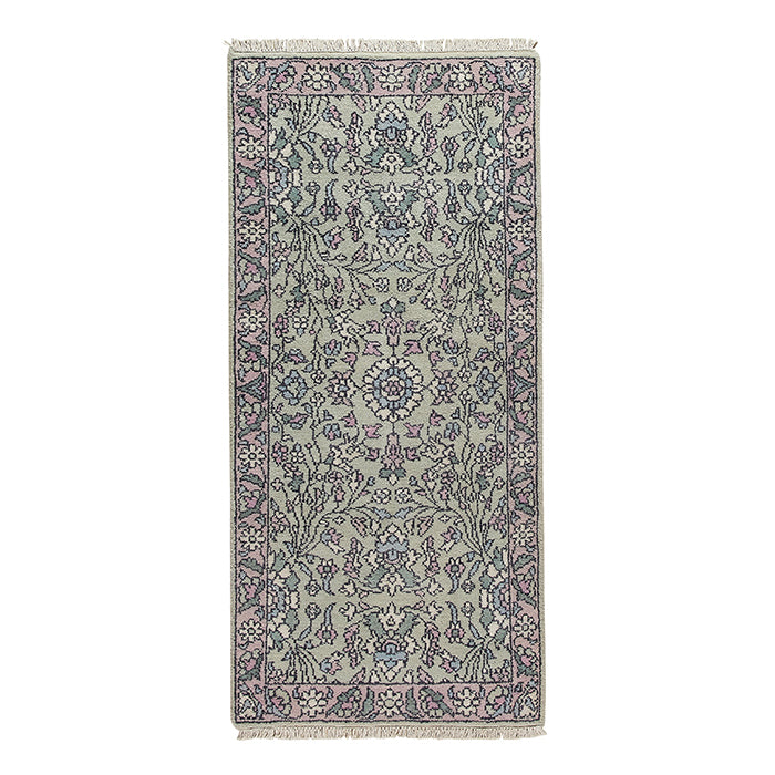 Olivia Green Area Rug in Jade