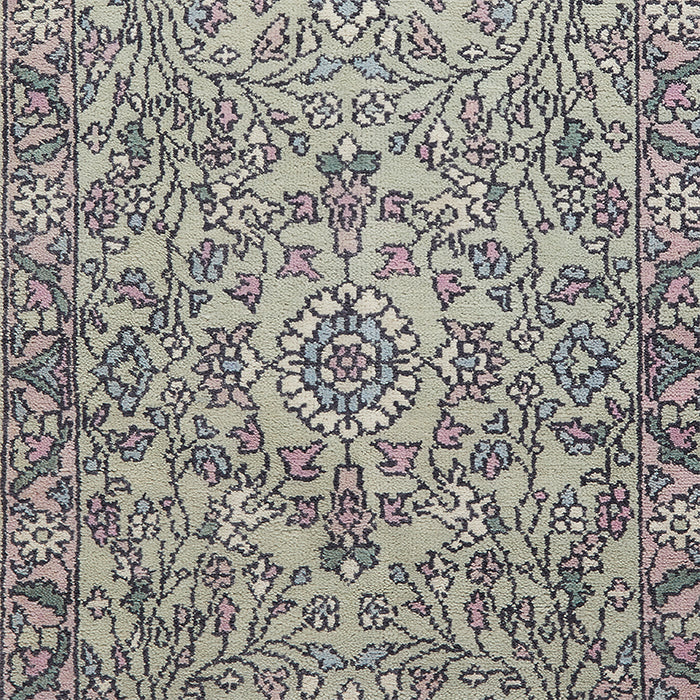 Olivia Floral Rug in Jade