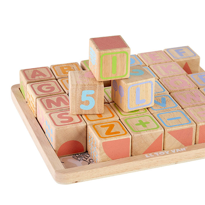 Pastel Letter Blocks