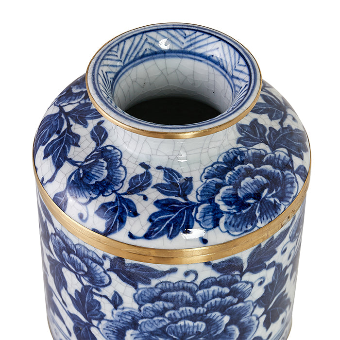 Peony Blossom Porcelain Tissue Holder