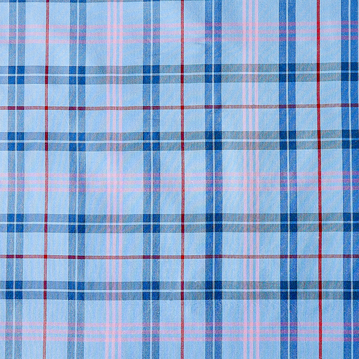 Emerson Midnight Blue Plaid Fabric