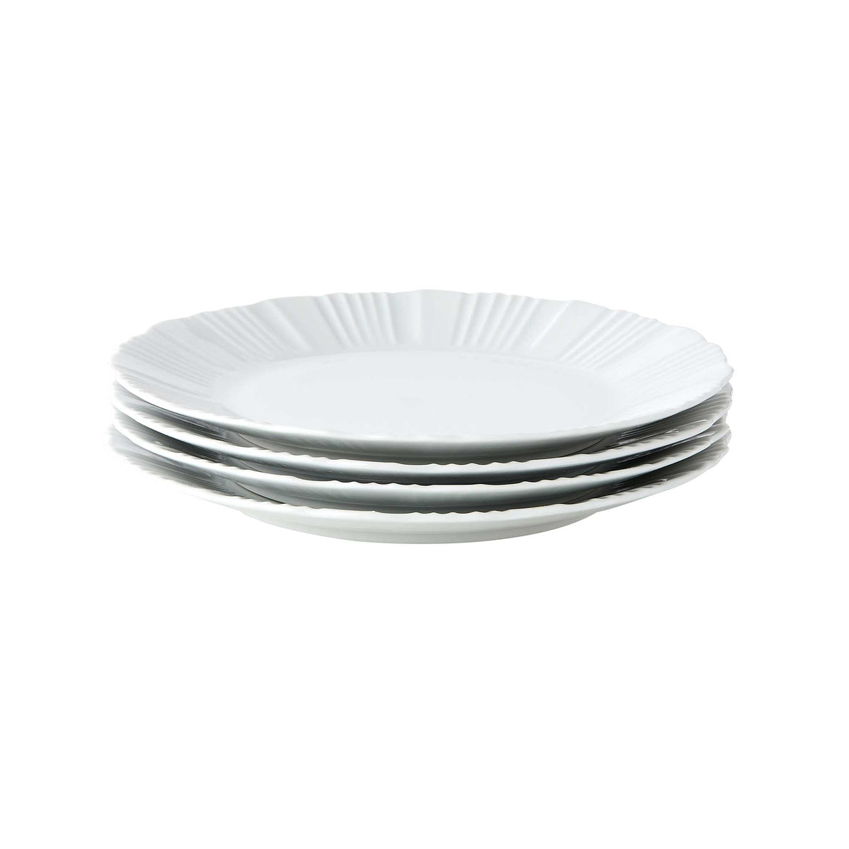 Reese Ruffled Dinner Plate Set