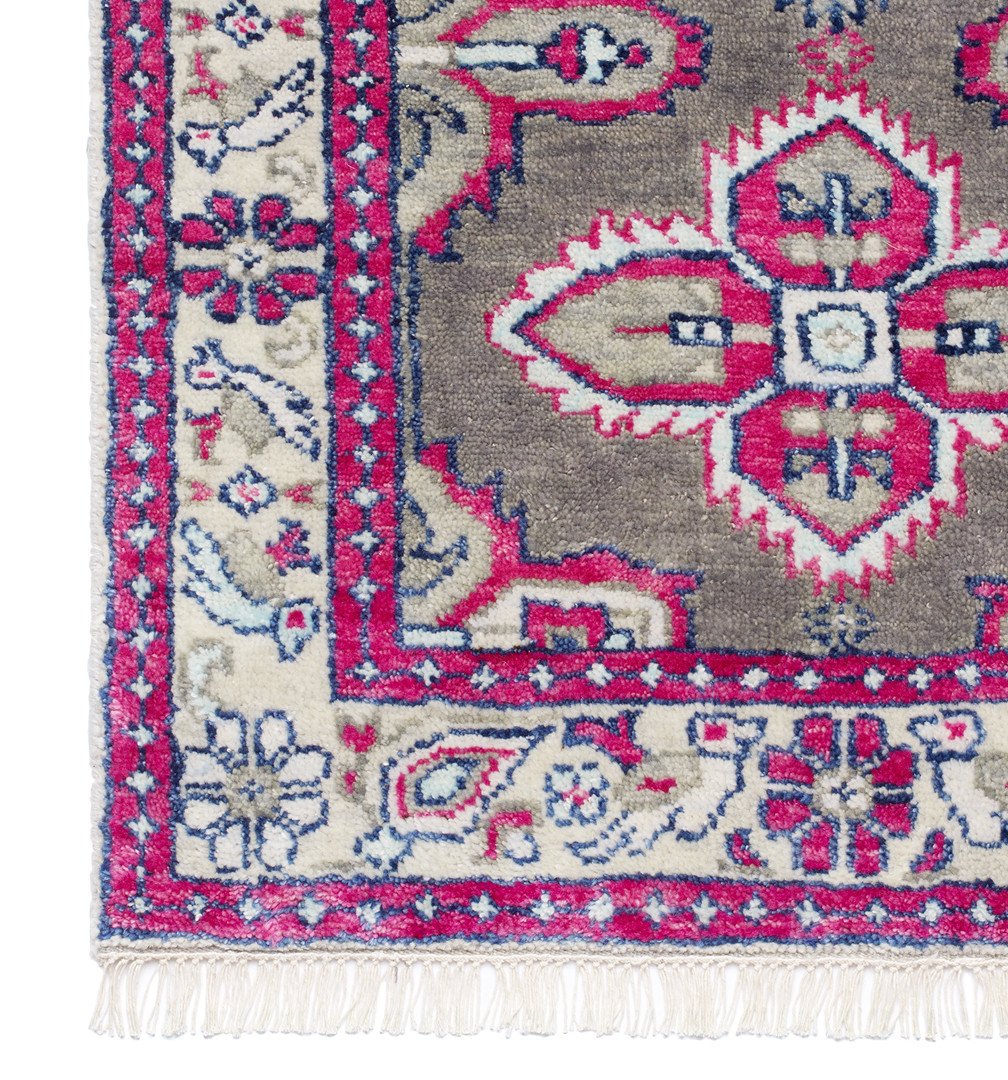 Kismet Rug in Raspberry