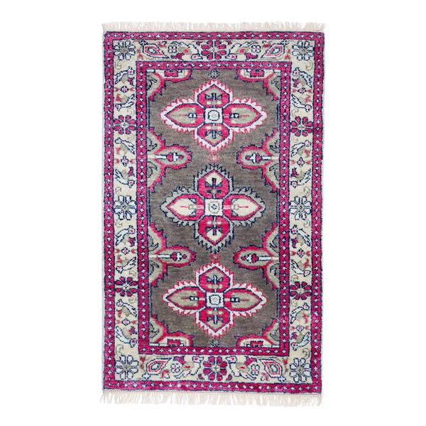 Kismet Area Rug in Raspberry