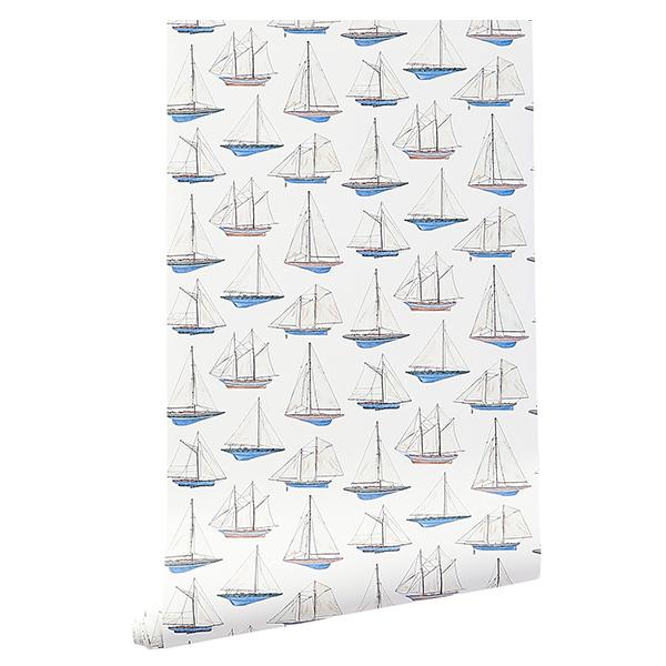 Sailing Boat Wallpaper on Roll