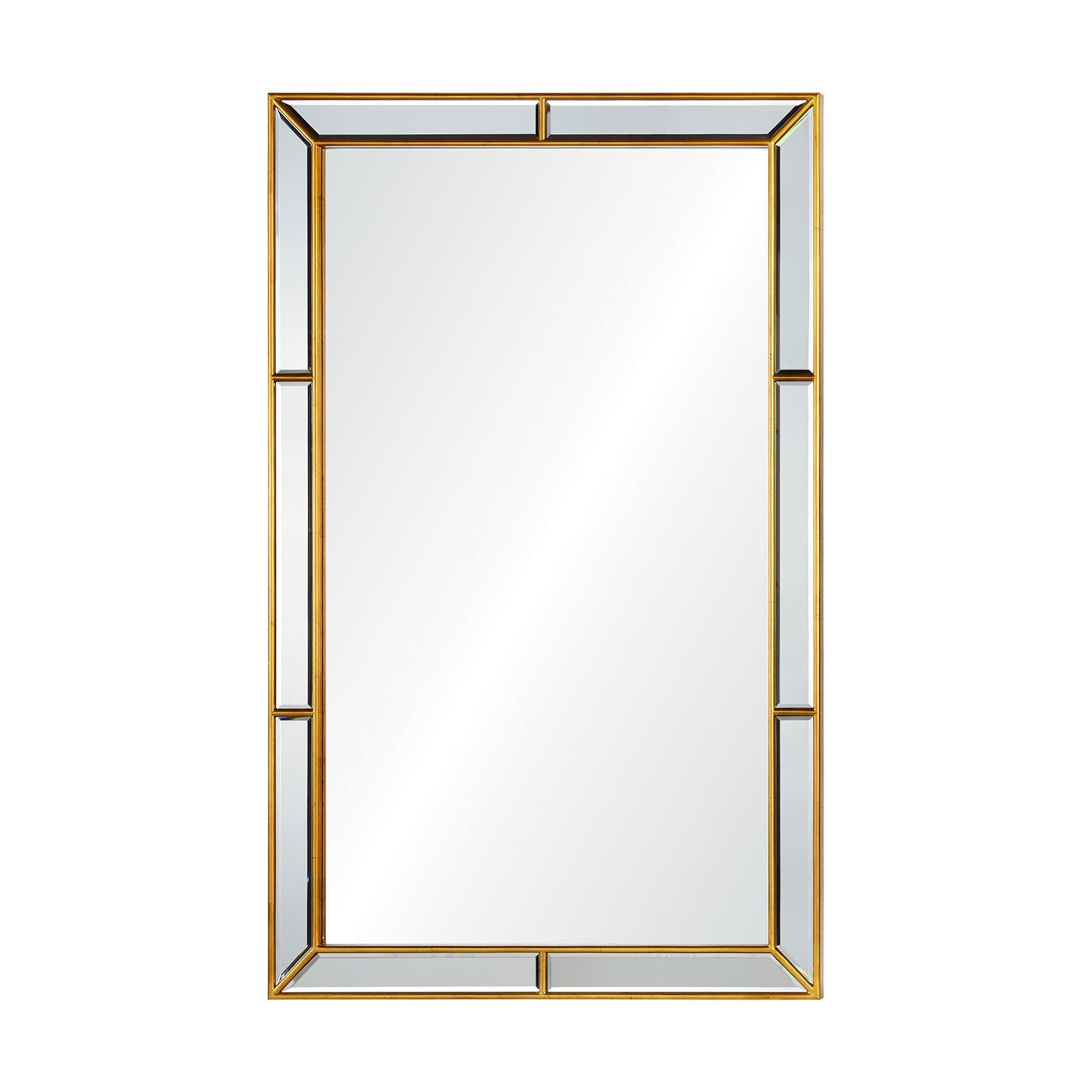 Salisbury Mirror in Brass