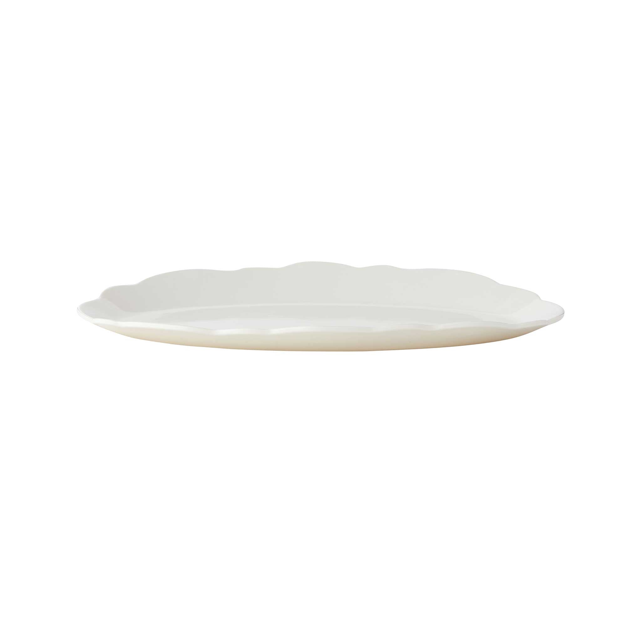 Scalloped Serving Platter