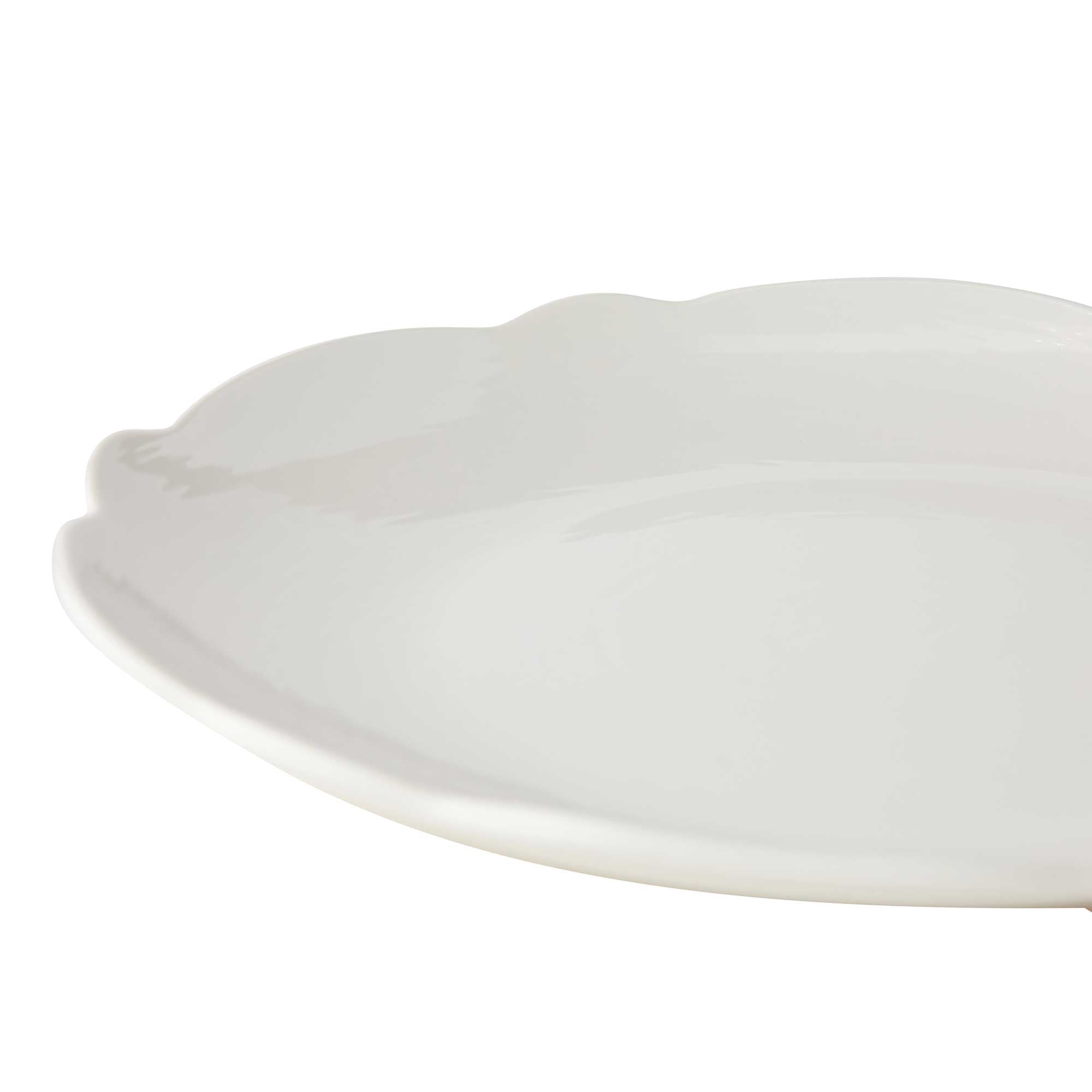 Scalloped Serving Platter