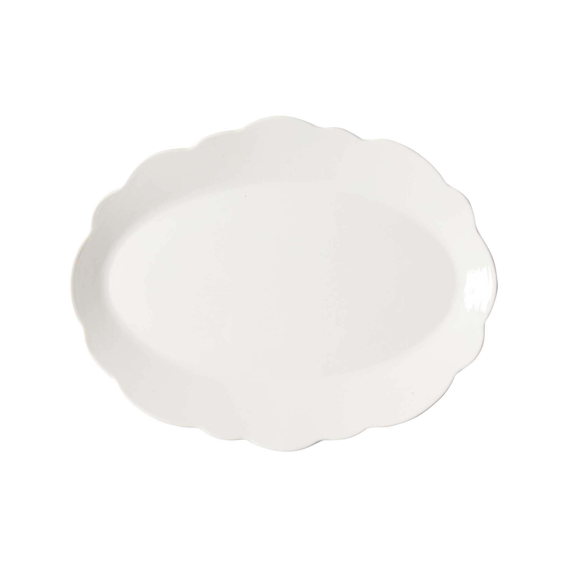 Scalloped Serving Platter