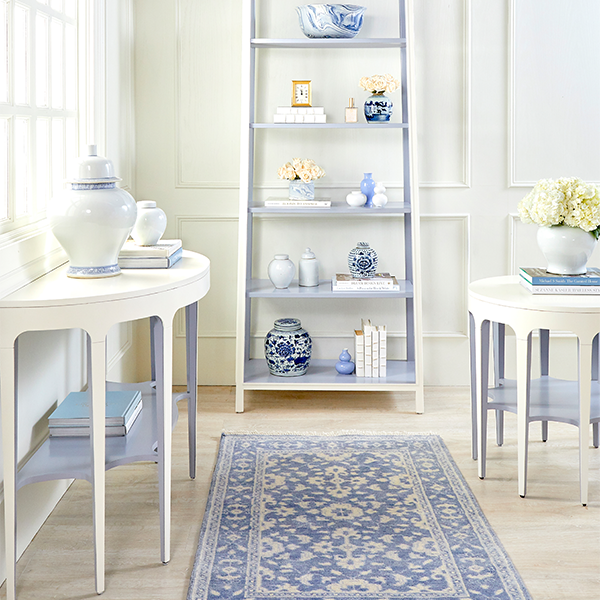 French Blue Emma Area Rug