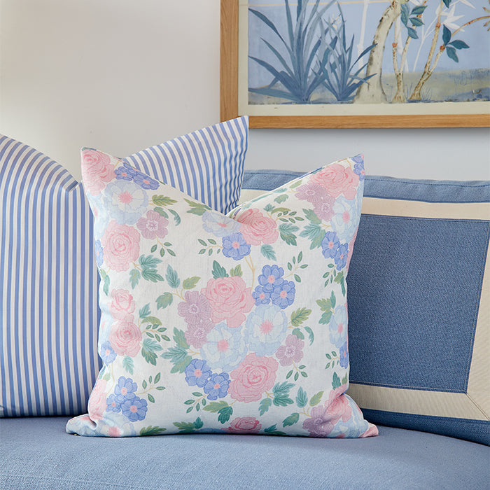 Elizabeth Floral Throw Pillow with Coordinating Pillows