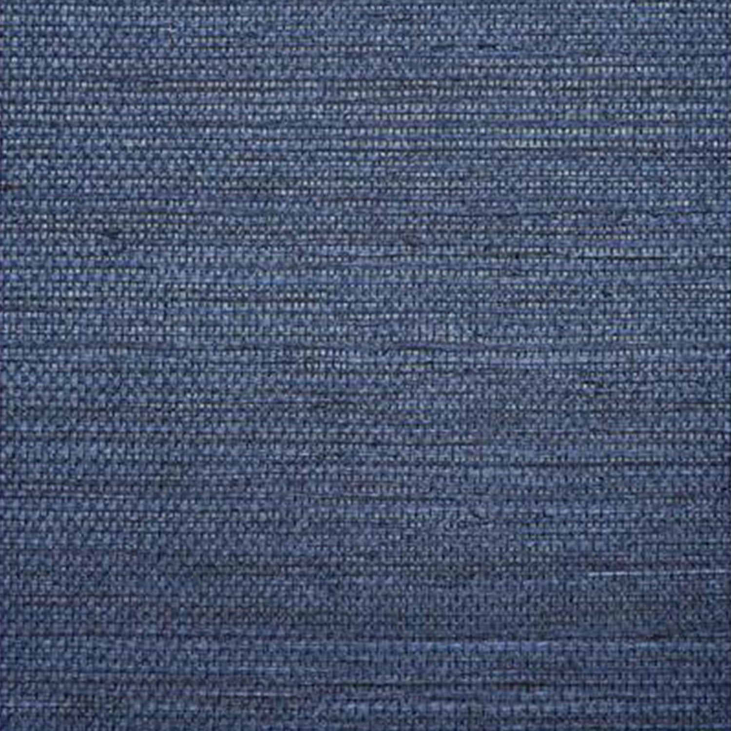 Deep Navy Grasscloth Wallpaper Detail