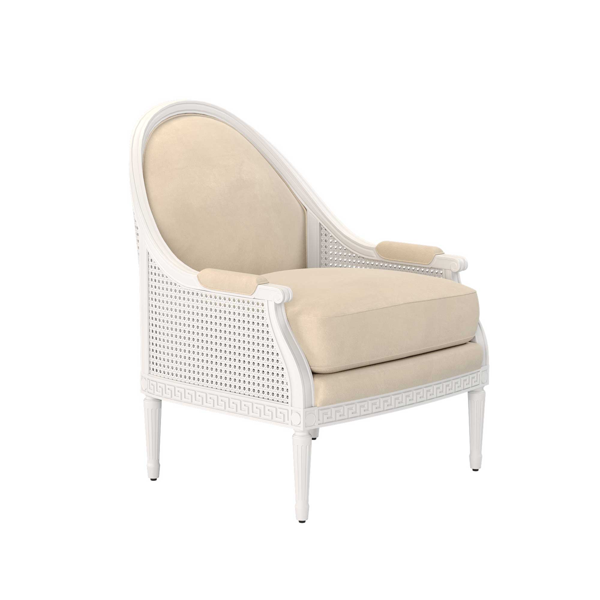 Rose Cane Back Chair